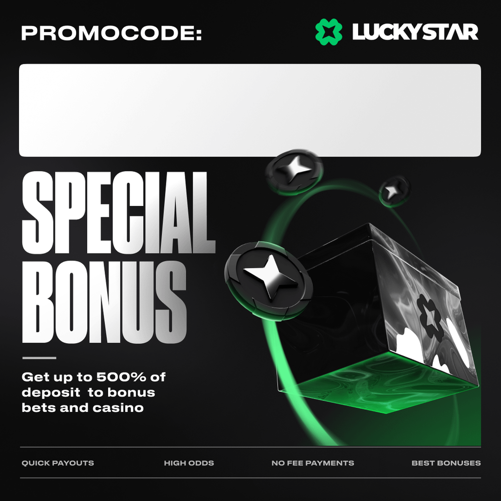 special bonuses +500% for registration at lucky star casino